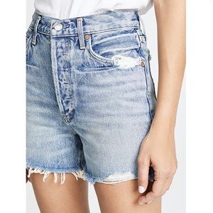 Agolde Jaden High Rise denim shorts 25